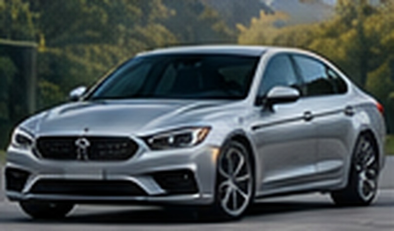 Modern compact hatchback