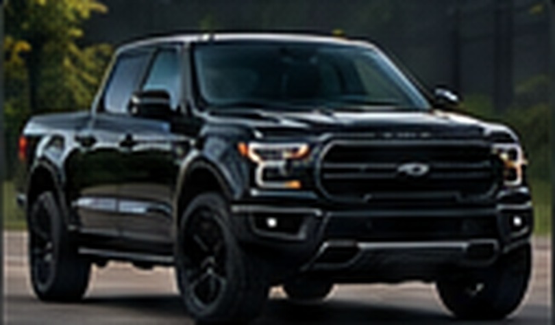 Modern pickup truck